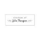 Elegant Personalized Handmade By