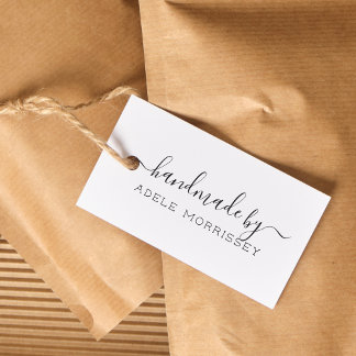 Elegant Personalized Handmade By Rubber Stamp