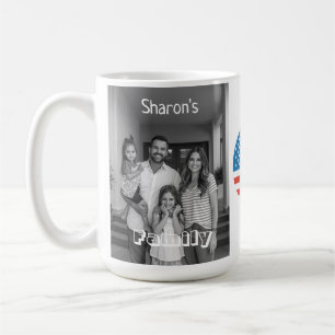 Elegant Personalized Image & Text Stylish Coffee Mug