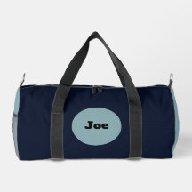 Elegant personalized navy blue