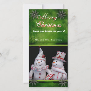 Elegant Personalized Photo Card