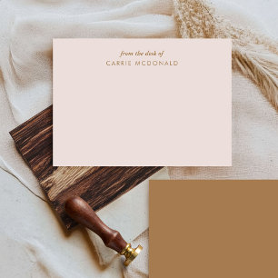 Elegant Personalized Stationery Card