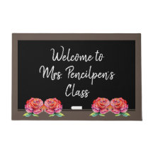 Elegant Personalized Teacher Classroom Welcome