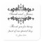 Elegant Personalized Thank You Wedding Stickers