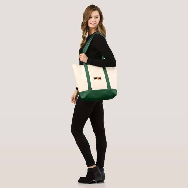 Elegant Personalized Tote Bag for Bridesmaid Gift  (Front (Model))