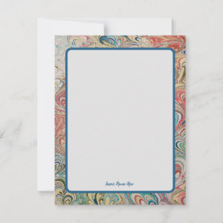 Elegant Personalized Vintage Look Card