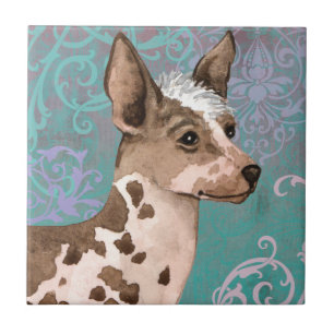 Elegant Peruvian Inca Orchid Tile