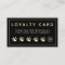 Elegant pet business loyalty card 