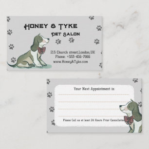 Elegant Pet Salon Appointment 