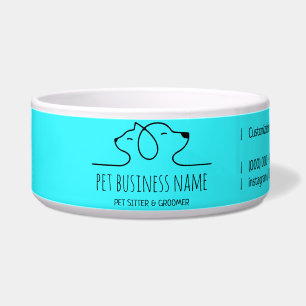 Elegant Petsitter dog cat logo veterinary