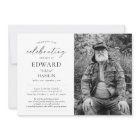 Elegant Photo Celebration of Life Memorial funeral