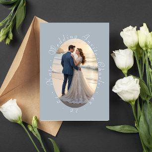 Elegant Photo Frame QR Code  Invitation