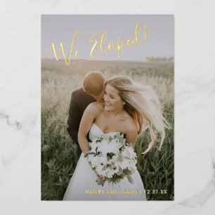 Elegant Photo Gold Modern Wedding Reception