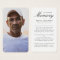Elegant Photo In Loving Memory Sympathy Prayer