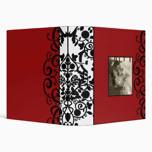 Elegant Photo Keepsake Binder (Background)