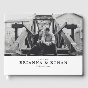 Elegant Photo Wedding Guest Book