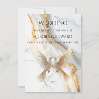 Elegant Photo Wedding Invitation Card – Modern