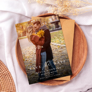 Elegant Photo Wedding Save The Date