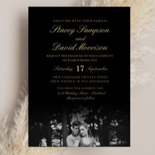 Elegant Photo Wedding With Real Gold