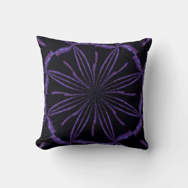 Elegant Pillow with Modern Abstract Design (Front)