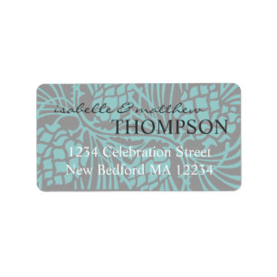 Elegant Pine Address Label