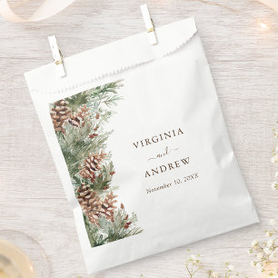 Elegant Pine Favour Bag
