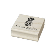 Elegant Pineapple Custom Name Signature