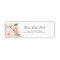 Elegant Pink and Blush Floral Return Address