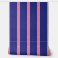 Elegant Pink and Navy Stripes