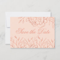 Elegant Pink and Rose Gold Fine Art Floral