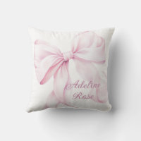 Elegant Pink Bow Baby Girl