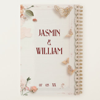 Elegant Pink Bridal Shower Planner