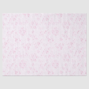 Elegant Pink Filigree Minimal Rough Luxe Tissue Paper