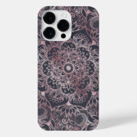 Elegant Pink Floral Mandala Design