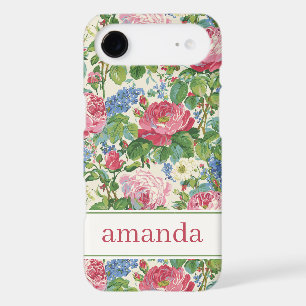 Elegant Pink Floral Watercolor Personalized