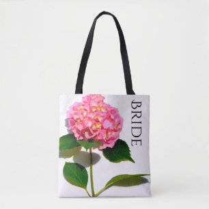 Elegant Pink flower pink floral pink hydrangea Tote Bag