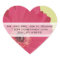 Elegant Pink Gerber Daisy Wedding Stickers