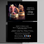 Elegant Pink Gold Floral Cake Bakery Business Card<br><div class="desc">Elegant Pink Gold Floral Cakes. Indulge in a delightful assortment of cakes and pastries with our cake shop business card. Our collection features a variety of sweet treats, from decadent cakes to flaky pastries, perfect for any occasion. Each item is carefully crafted with the finest ingredients to ensure a delicious...</div>