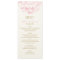 Elegant Pink Gold Floral Peony Wedding Dinner
