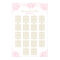 Elegant Pink Gold Floral Peony Wedding Seating