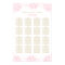 Elegant Pink Gold Floral Peony Wedding Seating