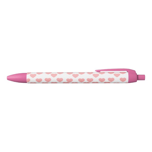 Elegant Pink Love Pen Personalized Romantic Gift (Top)
