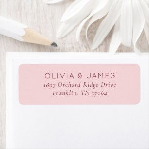 Elegant Pink Minimalist