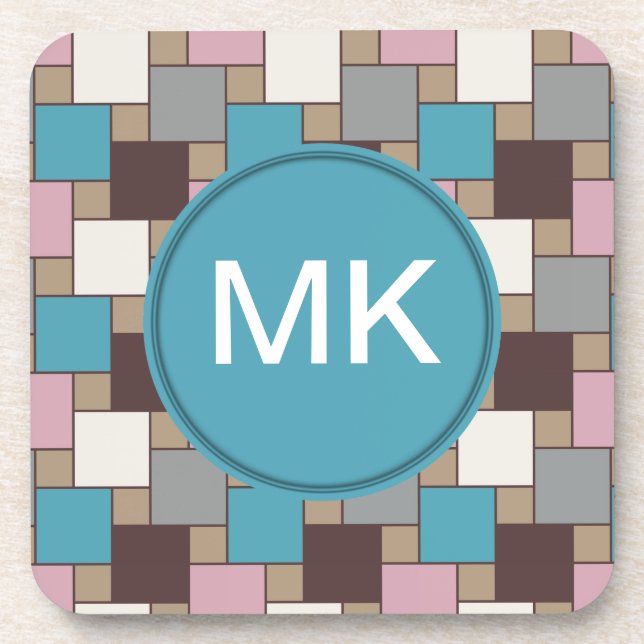 Elegant Pink Nectar Coaster (Front)