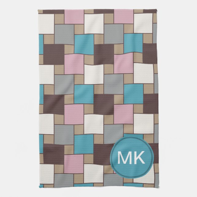 Elegant Pink Nectar Kitchen Towel (Vertical)