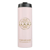 Elegant Pink Promotional Company Business Logo