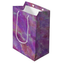 Elegant Pink, Purple And Silver Marble Pattern