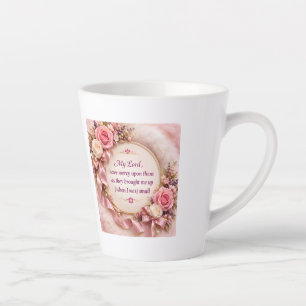 Elegant pink Rose Parents Dua Inspirational Mug
