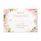 Elegant Pink Rose Quinceanera RSVP