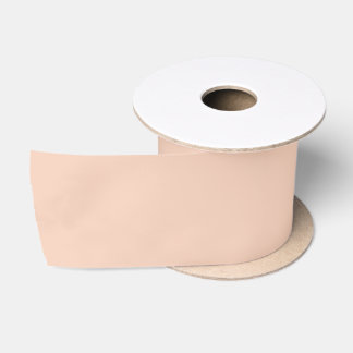 Elegant Pink Solid Satin Ribbon